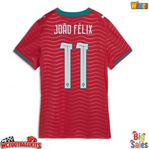 Portugal Joao Felix #11 Replica Home Stadium Shirt for Women World Cup 2026 Short Sleeve